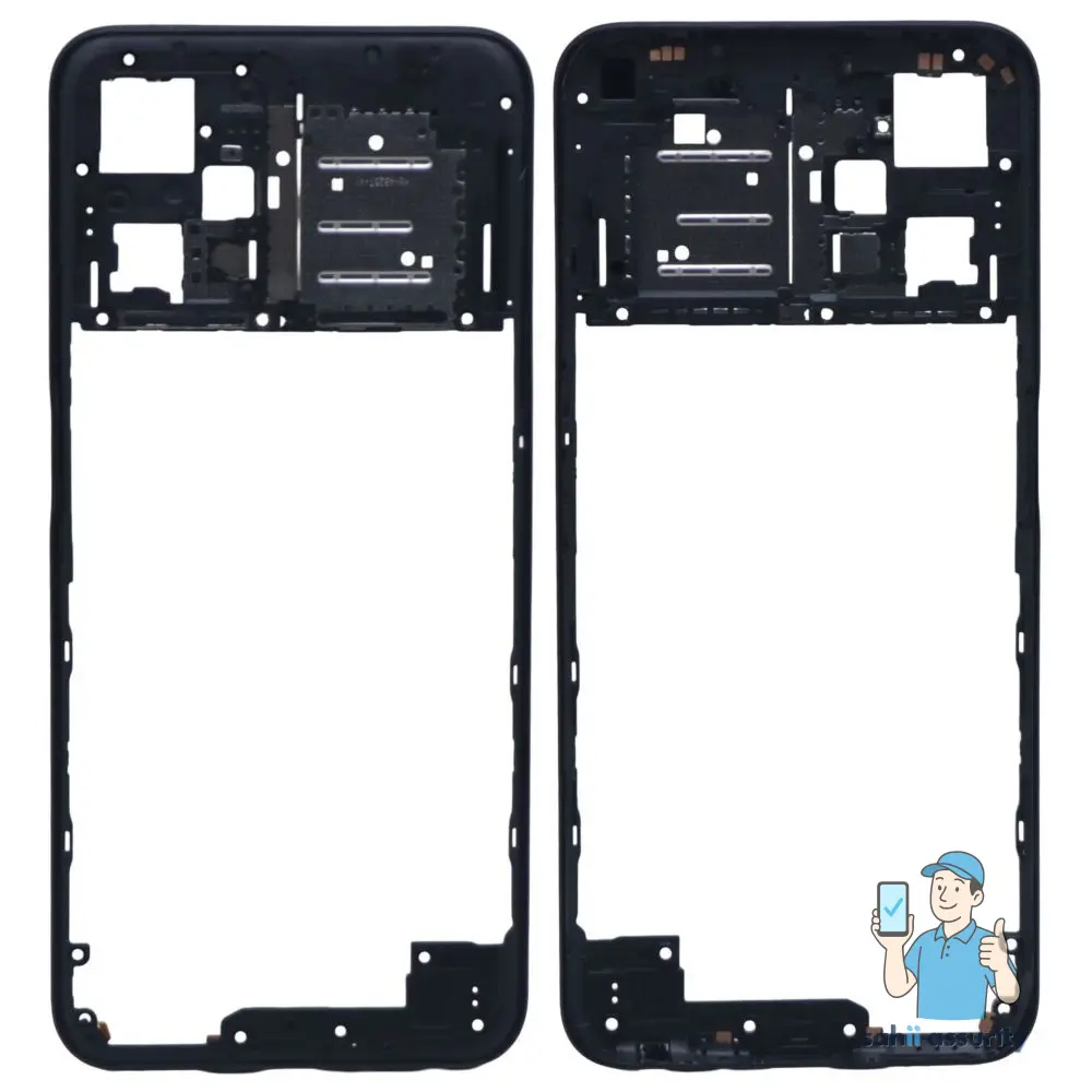 Middle Frame Ring Only for Realme 9 Black